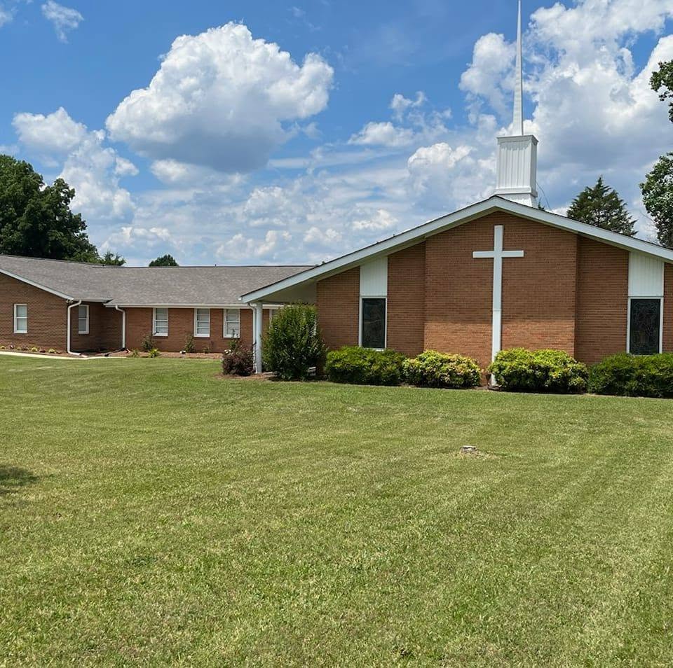 Fellowship Baptist Church building on Teague Road, Winston-Salem
